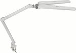 LED bureaulamp H max. 470 mm, tafelklem Metaal / kunststof wit
