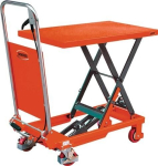 Scherenhubtischwagen Einfachschere Hubbereich 225-740 mm, Tragf=150 kg SHW