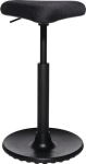 Seat/standing aid Seat height 570-770 mm Black upholstery, black tubular steel Topstar