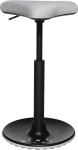 Seat/standing aid Seat height 570-770 mm Grey upholstery, black tubular steel Topstar