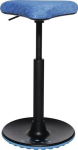 Seat/standing aid Seat height 570-770 mm Blue upholstery, black tubular steel Topstar