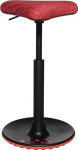 Seat/standing aid Seat height 570-770 mm Red upholstery, black tubular steel Topstar
