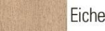 Desk 4-legged frame silver HxWxD 680-820x800x800 mm oak decor straight form, Hammerbacher Sero-H