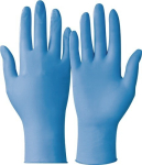 Einweghandschuhe BOX=50 Stück G.11 blau, 280mm Multitril V747