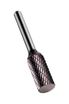 Burr, carbide, TiAIN cylindrical shape P801C-9.6X6.0 Dormer