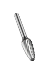 Burr, carbide, VA, round arch P611-9.6X6.0 Dormer