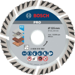 Diamond cutting disc Standard Universal 125x22.23x2x10 mm, pack of 10 Bosch 2.608.615.060