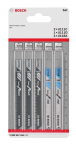 Jigsaw blade set Basic for Wood and Metal 5 pcs. Bosch 2.608.667.855