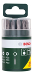 Set schroevendraaierbits 10-delige bit rond doosje Bosch 2.607.019.454