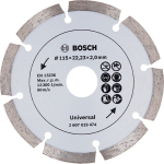 Diamanttrennscheibe für Baumaterial Ø 110 mm Bosch 2.607.019.474
