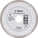 Diamond cutting disc for tiles Ø 115 mm Bosch 2.607.019.472
