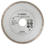 Diamond cutting disc for tiles Ø 125 mm Bosch 2.607.019.473