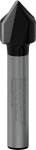 V-Nutfräser 1/4" D1 12,7 mm, L 12,7 mm, G 45 mm, 90° Bosch 2.608.628.415