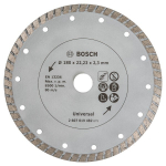 Diamanttrennscheibe Ø 180 mm Bosch 2.607.019.482