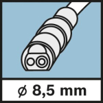 Camera head 8.5mm w.cable Cable length 300 cm Bosch 1.600.A00.9BA