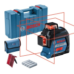 Lijnlaser GLL 3-80 4x1,5 batterijen in koffer Bosch 0.601.063.S00