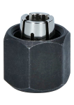 Collet chuck 1/4" with nut Bosch 2.608.570.142
