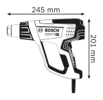Heteluchtblazer GHG 20-63 50-630° 2000 W Bosch 0.601.2A6.200