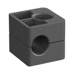 Clamp body DIN 3015 Part 1 Bg1 8 mm, TPE smooth Stauff 108-SA-H