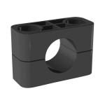 Clamp body DIN 3015 Part 2 Bg3S 8 mm, PA smooth Stauff 3008-PA-H