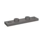 Aangelaste plaat, enkel DIN 3015 Deel 2 Bg5S kort staal gefosfateerd Stauff SPAL-DUEB-5S-M-W2