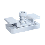 Befestigungsadapter DIN 3015 Teil 3 Bg2D & Bg3D Stahl verzinkt, metrisch Stauff CRA-2-3D-M-W3