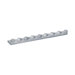 Serie lasplaat DIN 3015 Deel 1 Bg5 5, L=75 mm, gegalvaniseerd staal Stauff RAP-5-75-5-M-W3