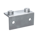Angle welding plate DIN 3015 Part 1 Bg6 galvanised steel Stauff WSP-6-M-W3