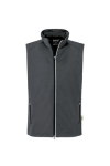 Edmonton light softshell waistcoat anthracite PO170 Hakro 854