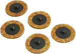 Abrasive fleece set K 80 Ø 50 mm 5 pcs. Hazet 9033-11-080/5