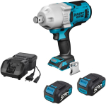 Cordless impact wrench 3/4" 2x18.5 V battery Hazet 9213-1000/4