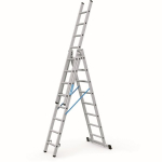 Mehrzweckleiter 3x8 Sprossen Leiterlänge max 5,25m, Arbeitshöhe 6m Zarges Skymaster DX