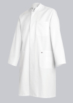 Men's coat white, BW205, L 110 cm BP 1626 Med & Care