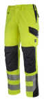 trousers with kneepad pockets Gr.46 L90, yellow/blackblue, MG275 Mascot Multisafe Arbon