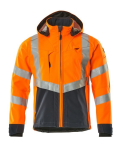 Soft shell jacket orange/black-blue, PO360 Mascot Safe Supreme Blackpool