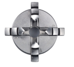 Draaibank met vier klauwen Centrale klemming, voor FD 150/E Proxxon 24158