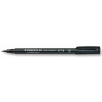 Folienstift schwarz S 0,4 mm Staedler Lumocolor 313