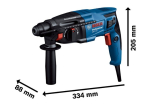 Rotary hammer drill with SDS plus GBH 2-21 Bosch 0.611.2A6.000