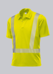 Polo shirt for him&her warning yellow, MG185 BP 2132 BProtected