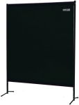 Veiligheidsbarrière 1-delig, mobiel HxB 1870x2000 mm, donkergroen mat Sinotec TransEco 2000
