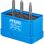 Carbide burr set MICRO 1306 HM, 3-piece Pferd