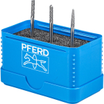 Carbide burr set Z3 PLUS 1504 HM, 3-piece Pferd