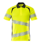 Polo shirt yellow/black-blue Mascot Accelerate Safe