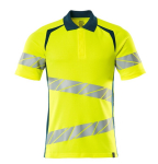 Polo shirt yellow/dark petroleum Mascot Accelerate Safe