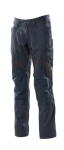 Men's trousers with knee pockets Size 64 L82, black-blue, MG270 Mascot Accelerate 18579