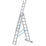 Mehrzweckleiter 3x9 Sprossen Leiterlänge max 6,1m, Arbeitshöhe 6,85m Zarges Skymaster DX