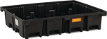 Drip tray 425 l LxWxH 2420x1270x360 mm Polyethylene without grating