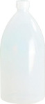 Enghalsflasche LD-PE, 1 l HxØ 223,5x97,5 mm, Einfüll-Ø 21,5 mm natur, Hünersdorff