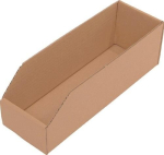 Regalkasten LxBxH 300x100x100mm braun 1-wellige Pappe