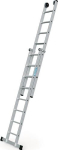 Schiebeleiter Alu Sprossen/Stufen 2 x 8 Arbeitshöhe bis ca. 4900 mm Zarges Everest Plus 2E